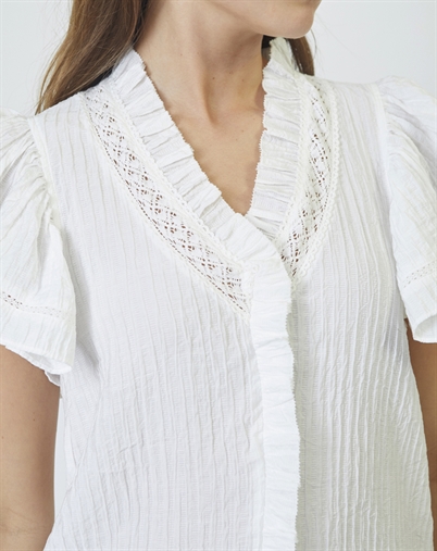 Co'Couture - Alisa CC Lace Top - Off White 